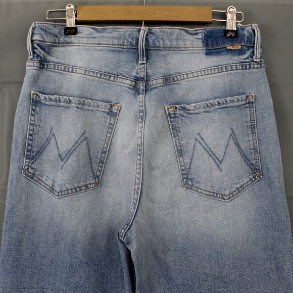 Mother Jeans Womens 28 The Spitfire Sneak Superior High Rise Wide Leg I Confess - Picture 6 of 16